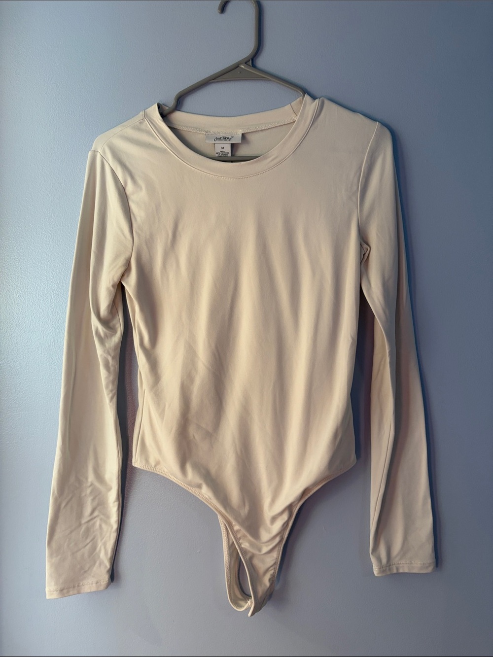 White Long-Sleeve Bodysuit